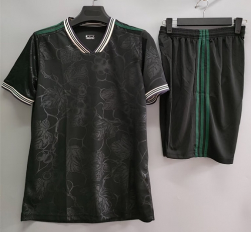 Customize 2025/26 Juventus 2nd Away Black Soccer Uniform-DN