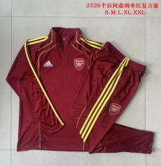 2025/26 Arsenal Red Soccer Tracksuit Uniform-815
