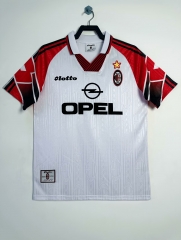 Special Retro Version 97/98 AC Milan Away White Thailand Soccer Jersey AAA-710