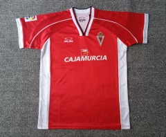 99/01 Retro Version Real Murcia Club de Fútbol Red Thailand Soccer Jersey AAA-301