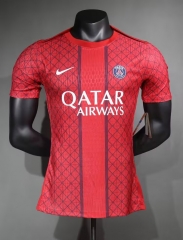 Player Version 2025-2026 Paris SG Red Thailand Soccer Jersey AAA-703/XY