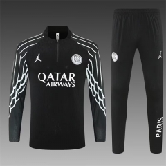 Champions League Version 2025/26 Paris SG Black Thailand Soccer Uniform-801/411/815