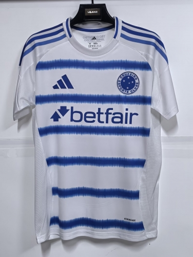 2025/26 Cruzeiro EC Away White Thailand Soccer Jersey AAA-1116/908
