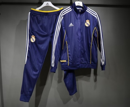2025/26 #JW1993 Real Madrid Royal Blue Thailand Jacket Uniform-703