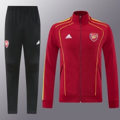 2025/26 #03 Arsenal Red Soccer Jacket Uniform-LH