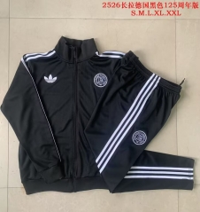 125th Version 2025/26 Germany Black Soccer Jacket Uniform-815