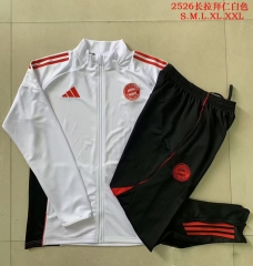 2025/26 Bayern Münche White Soccer Jacket Uniform-815