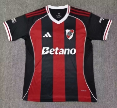 2025/26 CA River Plate Away Black & Red Thailand Soccer Jersey AAA-416/23/47