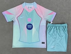 2025/26 Special Version Barcelona Light Blue Soccer Uniform-315