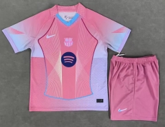 2025/26 Special Version Barcelona Pink Soccer Uniform-315