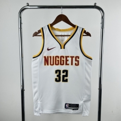 2023 Season NBA Denver Nuggets White #32 Jersey-311