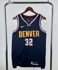 2023 Season NBA Denver Nuggets Navy Blue #32 Jersey-311
