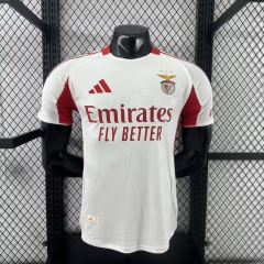 Player Version 2025/26 Benfica 2nd Away White Thailand Soccer Jersey AAA-XY/308