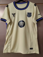 2025/26 Barcelona Away Light Yellow Thailand Women Soccer Jersey AAA-JJ
