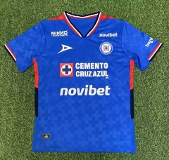 2025/26 Cruz Azul Home Blue Thailand Soccer Jersey AAA-416/705