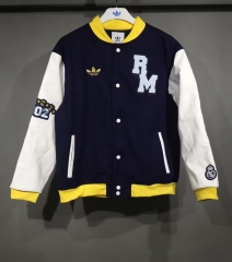 2025/26 Rea Madrid Black Thailand Soccer Cotton Coat -703