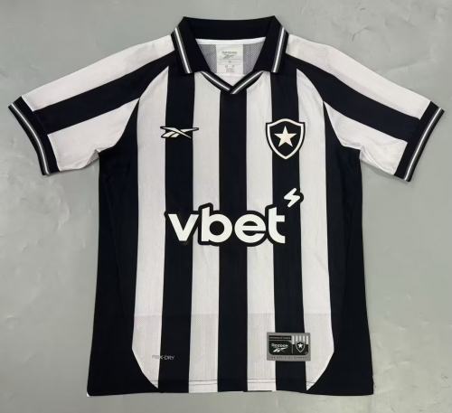 2025/26 Botafogo FR Home Black & White Thailand Soccer Jersey AAA-908