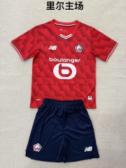 2025/26 Lille OSC Home Red Soccer Uniform-208