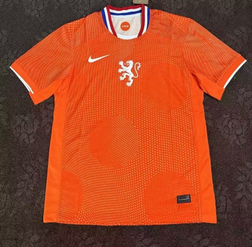 2025/26 Netherlands Home Orange Thailand Soccer Jersey AAA-23/709