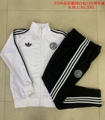 125th Version 2025/26 Germany White Soccer Jacket Uniform-815