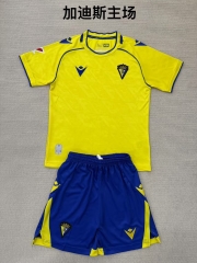2025/26 Cádiz CF Home Yellow Soccer Uniform-208