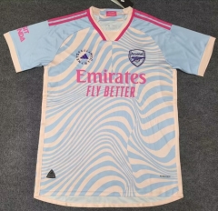 2023/24 Arsenal Pink & Blue Thailand Soccer Jersey AAA-312