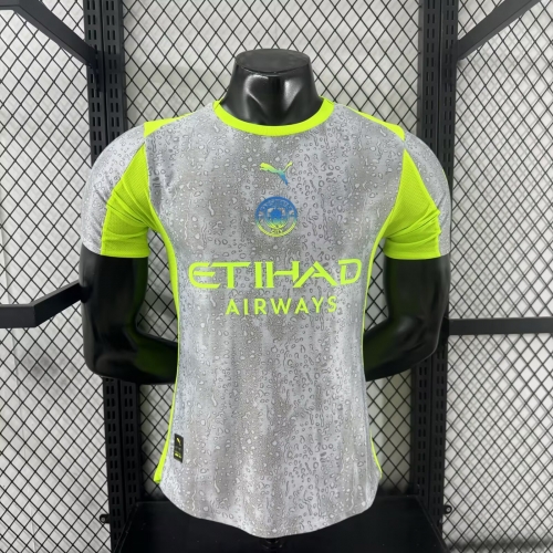 Player version 2025/26 Manchester City Away Gray Thailand Soccer Jerseys AAA-XY/308