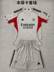2025/26 Benfica Away Gray Soccer Uniform-208