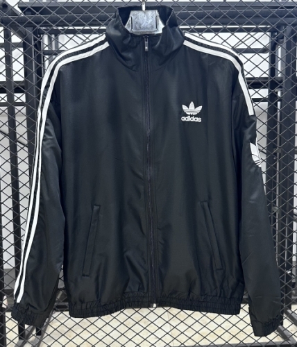 2025/26 Addida Black Windbreaker Hoodies Top-47
