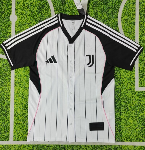 2025/26 Juventus FC White Soccer Baseball uniform AAA-510/710/320