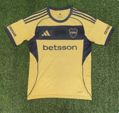 2025/26 Boca Juniors Away Yellow Thailand Soccer Jersey AAA-47/312/416