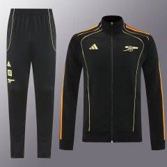 2025/26 #07 Arsenal Black Soccer Jacket Uniform-LH