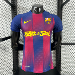 Player Jointed Version 2025/26 Barcelona Home Red & Blue Thailand Soccer Jerseys AAA-XY