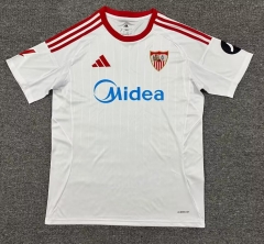 2025/26 Sevilla FC Home White Thailand Soccer Jersey AAA-1040/416/320