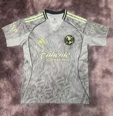 2025/26 Club América 2nd Away Gray & Green Thailand Soccer Jersey AAA47