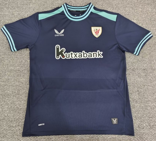 2025/26 Athletic Bilbao Away Cyan Thailand Soccer Jersey AAA-47/1040/301