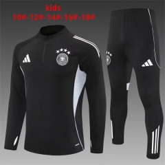 Kids 2025/26 Germany Black Kids/Youth Trackusit Uniform-801