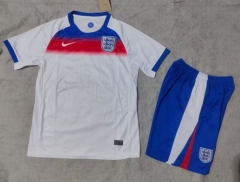 2025-26 England Home White Soccer Uniform-315