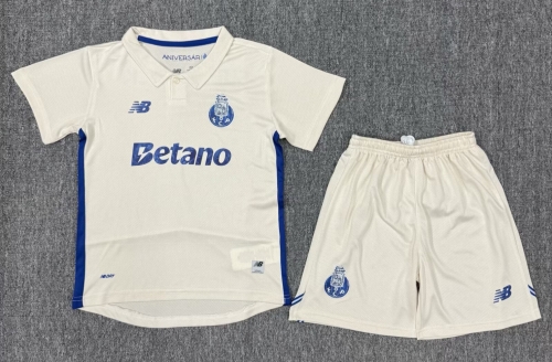 Kids 2025/26 Porto 2nd Away White Kids/Youth Soccer Uniform-522