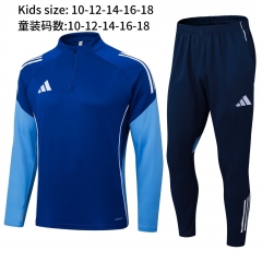Kids Addia 2025/26 #2506 CaiBlue Tracksuit Uniform-411
