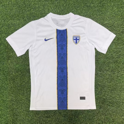 2025/26 Finland Home White Thailand Soccer Jersey AAA-23/416
