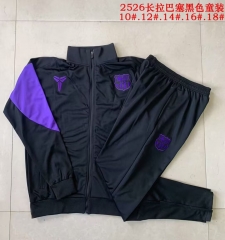 Kids 2025/26 Barcelona Black Kids/Youth Jacket Unifom-815