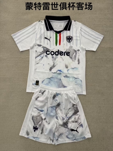 2025/26 Club World Cup Monterrey Away White Soccer Uniform-208