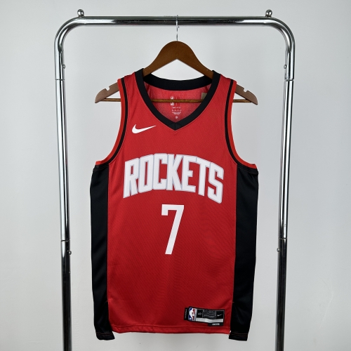 2023 Season Houston Rockets Red NBA #7 Jersey-311
