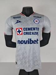 Player Version 2025/26 Cruz Azul Away White Thailand Soccer Jersey AAA-888/908