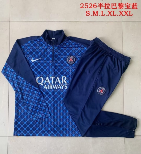 2025/26 Paris SG Royal Blue Thailand Soccer Uniform-815