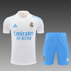 2025/26 Real Madrid White Soccer Tracksuit Uniform-815/801