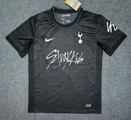 2025/26 Jointed Version Tottenham Hotspur Away Black Soccer Jersey AAA-23
