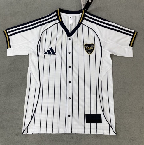 2025/26 Boca Juniors White Soccer Baseball uniform AAA-510/320