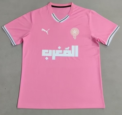 2025/26 Special Version Morocco Pink Thailand Training Soccer Jerseys-23